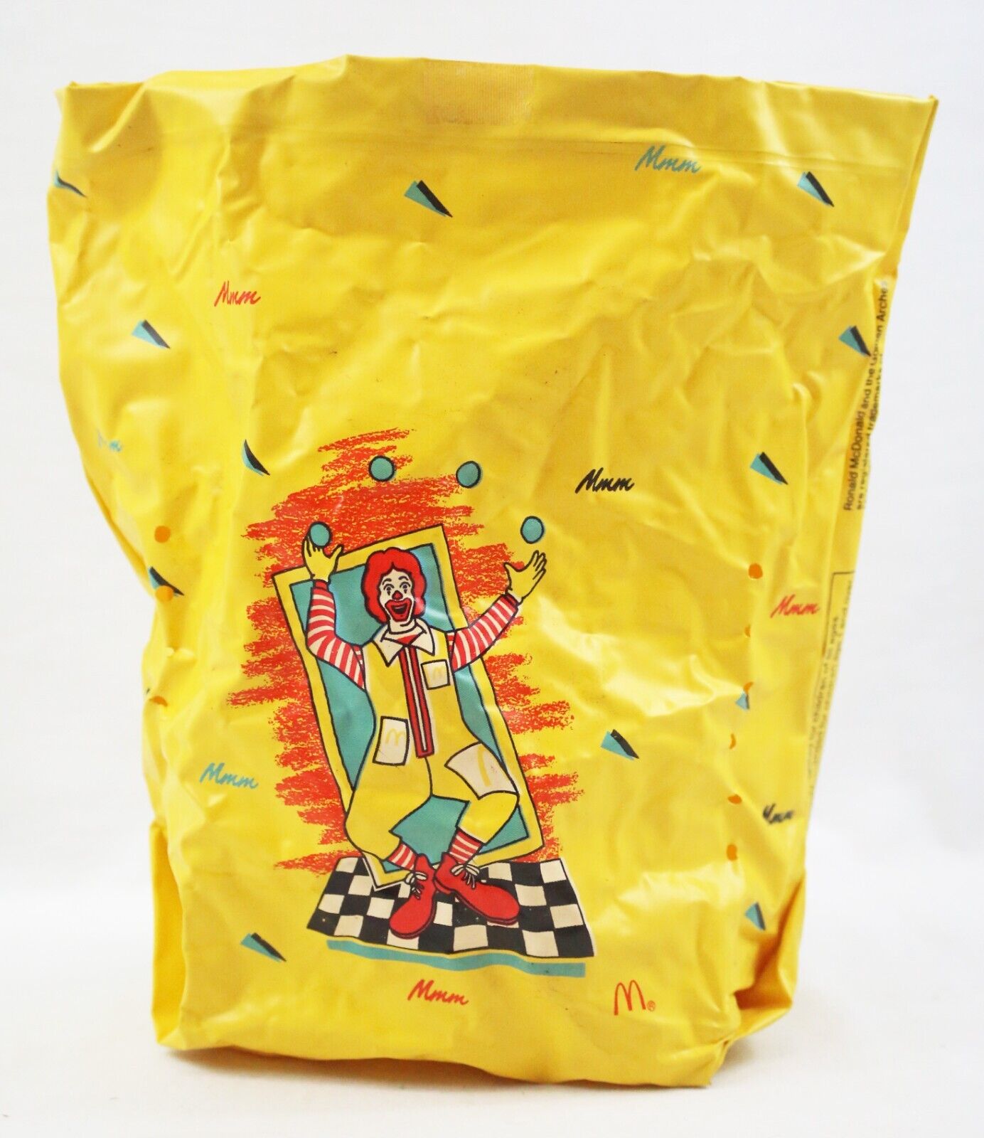 VINTAGE 1988 McDonald's Lunch Bag