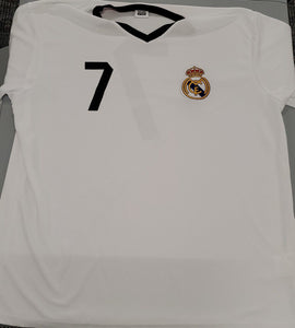 Real Madrid Football Soccer Jersey Shirt Ronaldo White #7 XL