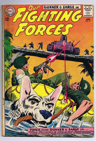 Our Fighting Forces #75 ORIGINAL Vintage 1963 DC Comics 