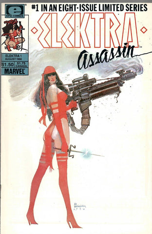 Elektra Assassin #1 VINTAGE 1986  Marvel Comics GGA