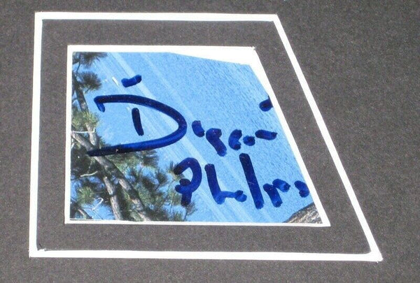 Digger Phelps ESPN Notre Dame Signed Framed 11x14 Photo Display JSA