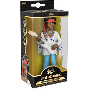 NEW SEALED 2022 Funko Gold Jimi Hendrix 5" Action Figure