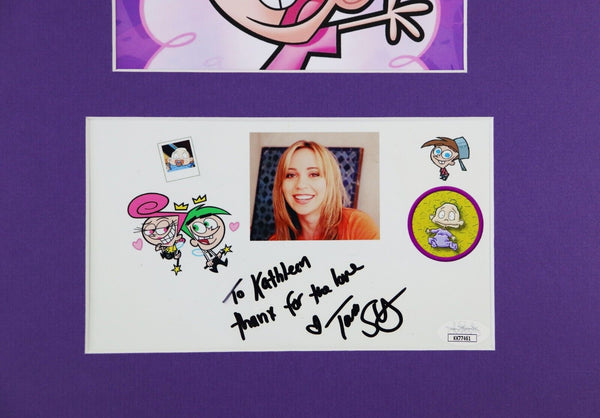 Tara Strong Signed Framed 12x18 Fairly Oddparents Poster Display JSA