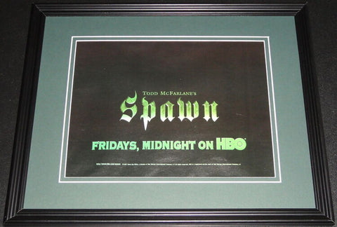 1997 Todd Macfarlane Spawn HBO 11x14 Framed ORIGINAL Advertisement 