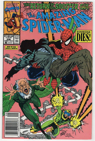 Amazing Spider-Man #336 ORIGINAL Vintage 1990 Marvel Comics 