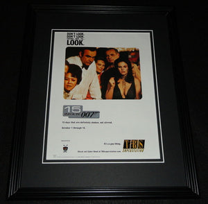 15 Days of 007 James Bond 2000 Framed 11x14 ORIGINAL Advertisement Lana Wood