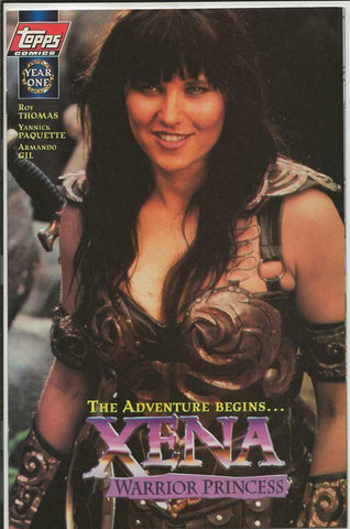 Xena Warrior Princess Year One #1 ORIGINAL Vintage 1997 Topps Comics GGA