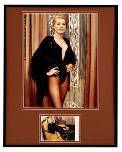 Catherine Deneuve Signed Framed 16x20 Photo Set 