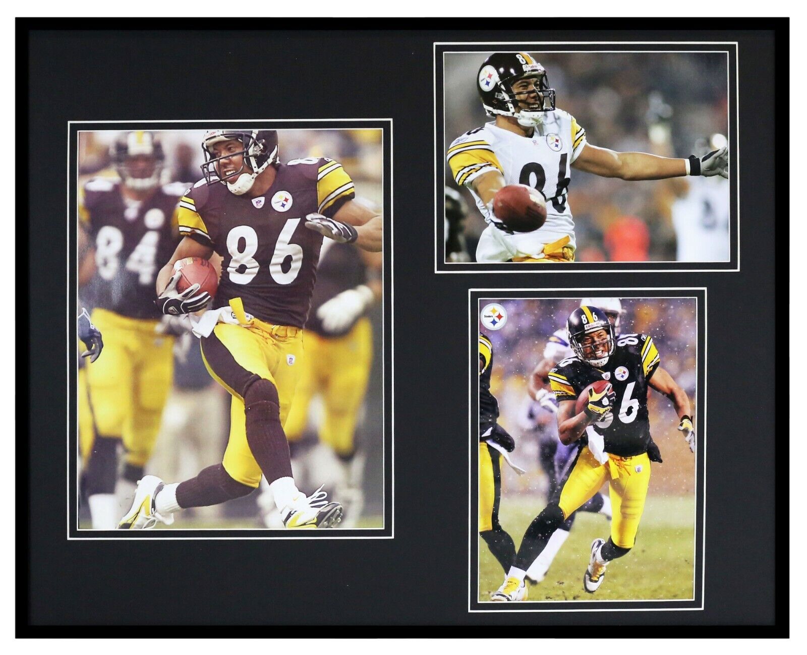 Hines Ward Steelers Framed 16x20 Photo Display 