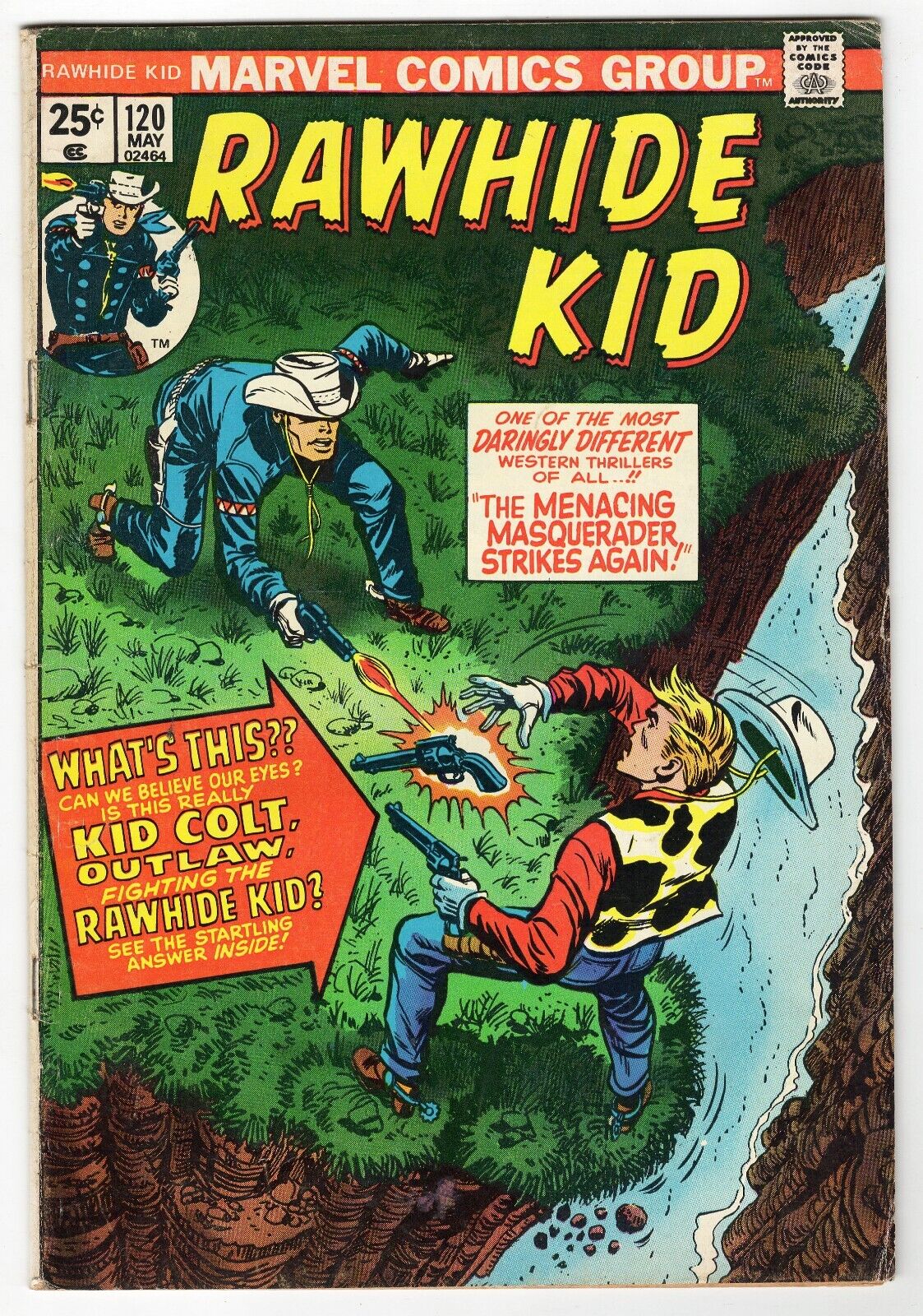 Rawhide Kid #120 VINTAGE 1974 Marvel Comics