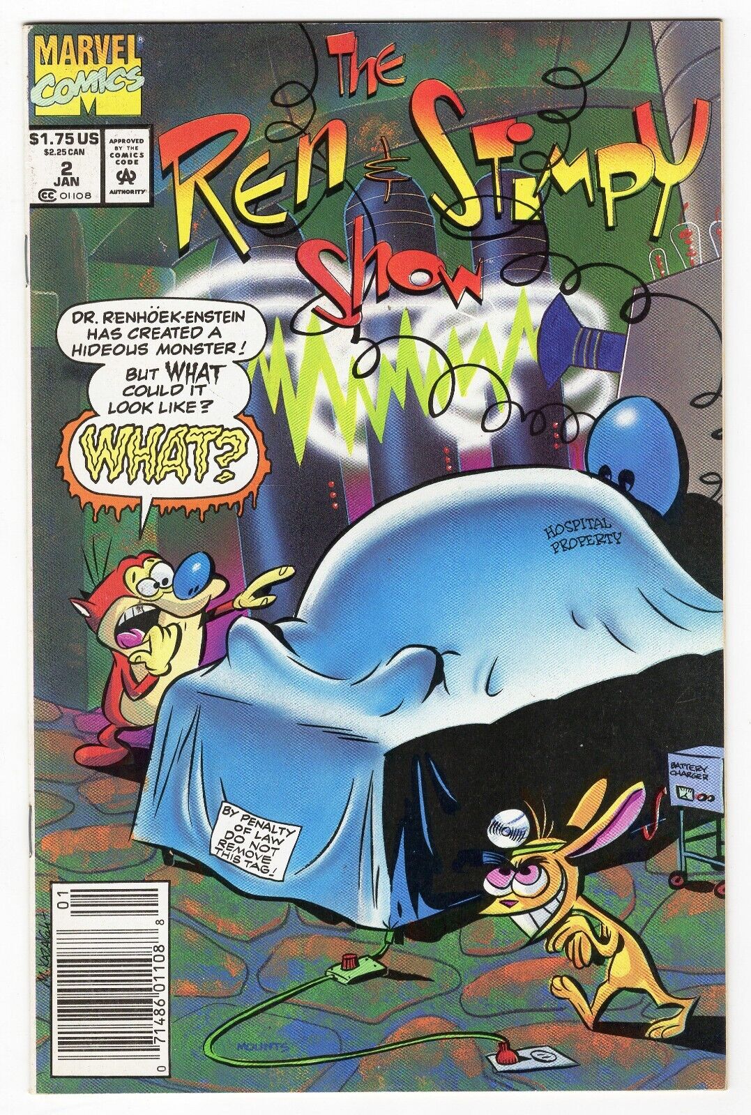 Ren and Stimpy Show #2 VINTAGE 1993 Marvel Comics