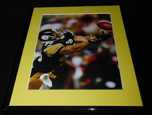 Hines Ward Diving for a Catch Framed 11x14 Photo Display Steelers