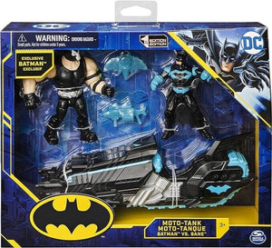 NEW SEALED DC Comics Spin Master Moto-Tank Bane vs Batman 1st Edition 4" Figures