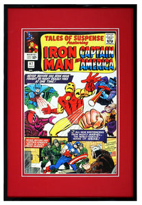 Tales of Suspense #67 Iron Man Framed 12x18 Official Repro Cover Display