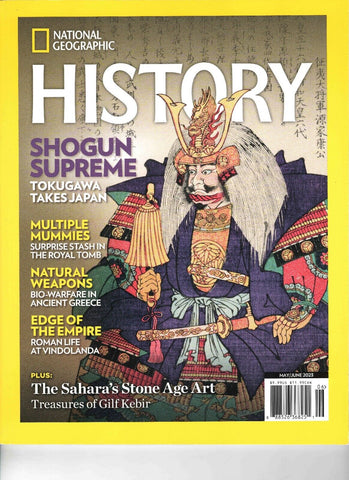 National Geographic History Magazine May June 2023 Shogun Supreme Tokugawa