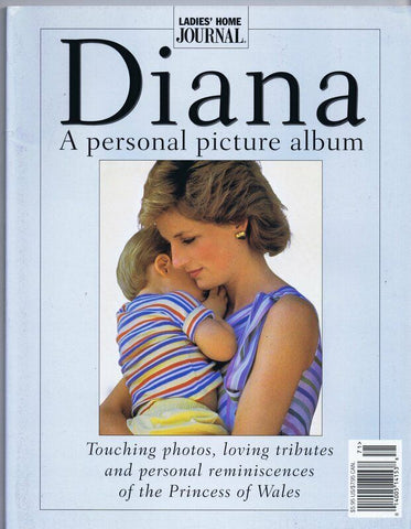 ORIGINAL Vintage 1997 Ladies Home Journal Princess Diana Personal Picture Album