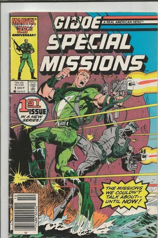 GI Joe Special Missions #1 ORIGINAL Vintage 1986 Marvel Comics