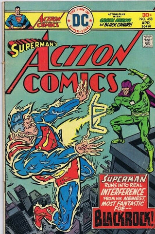 Action Comics #458 ORIGINAL Vintage 1976 DC Comics Superman