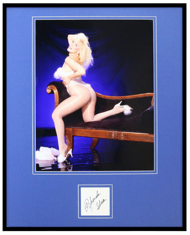 Rhonda Shear Signed Framed 16x20 Lingerie Photo Display USA Up All Night