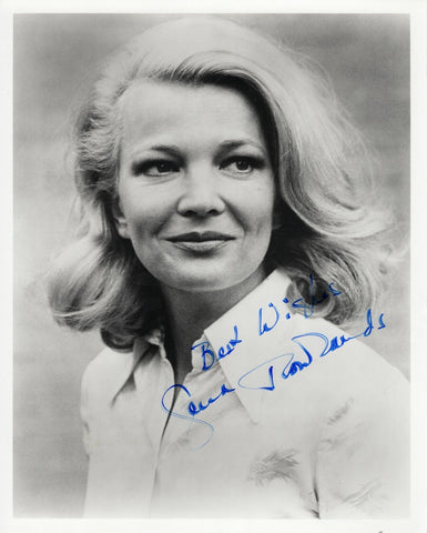 Gena Rowlands Signed 8x10 Photo JSA Gloria The Notebook