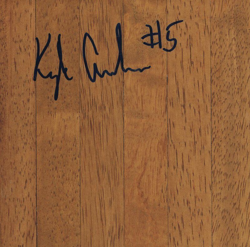 Kyle Anderson Signed 6x6 Floorboard UCLA San Antonio Spurs