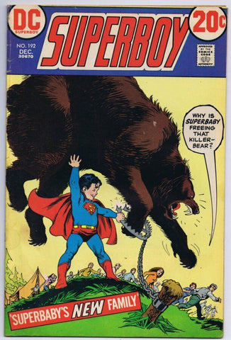 Superboy #192 ORIGINAL Vintage 1973 DC Comics 