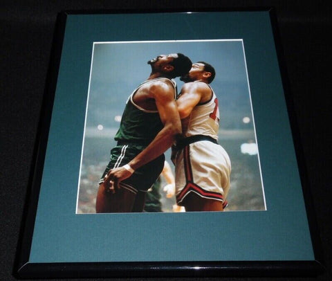 Bill Russell & Wilt Chamberlain Framed 11x14 Photo Display Celtics 76ers