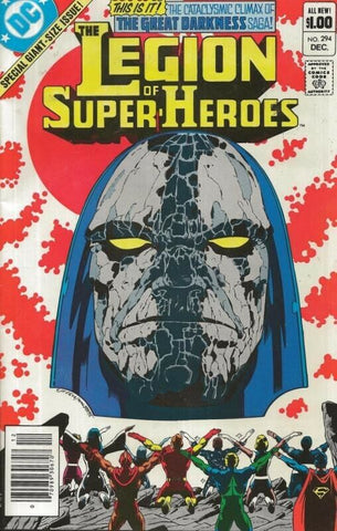 Legion of Super-Heroes #294 ORIGINAL Vintage 1982 DC Comics Darkseid