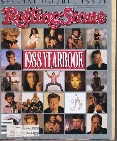 VINTAGE Dec 15 1988 Rolling Stone Magazine #541/542 Yearbook Issue