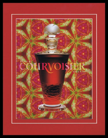 2002 Courvoisier Cognac 11x14 Framed ORIGINAL Vintage Advertisement