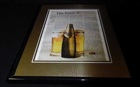 1966 Carlsberg Beer 11x14 Framed ORIGINAL Vintage Advertisement 