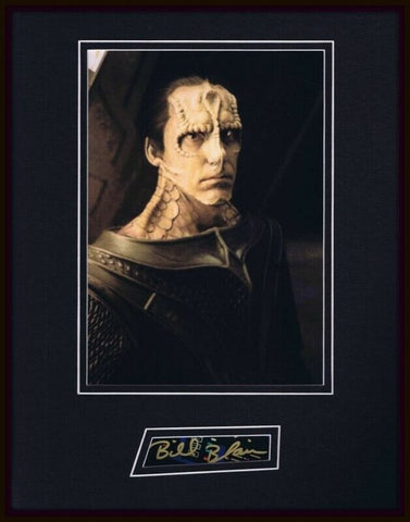 Bill Blair Signed Framed 11x14 Photo Display Star Trek