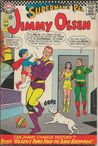 Superman's Pal Jimmy Olsen #101 ORIGINAL Vintage 1967 DC Comics 