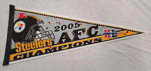 Pittsburgh Steelers 2005 AFC Champions Super Bowl XL 12x30 Pennant