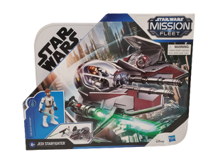 NEW SEALED 2021 Star Wars Mission Fleet Obi Wan Kenobi Jedi Star Fighter