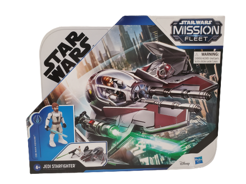 NEW SEALED 2021 Star Wars Mission Fleet Obi Wan Kenobi Jedi Star Fighter