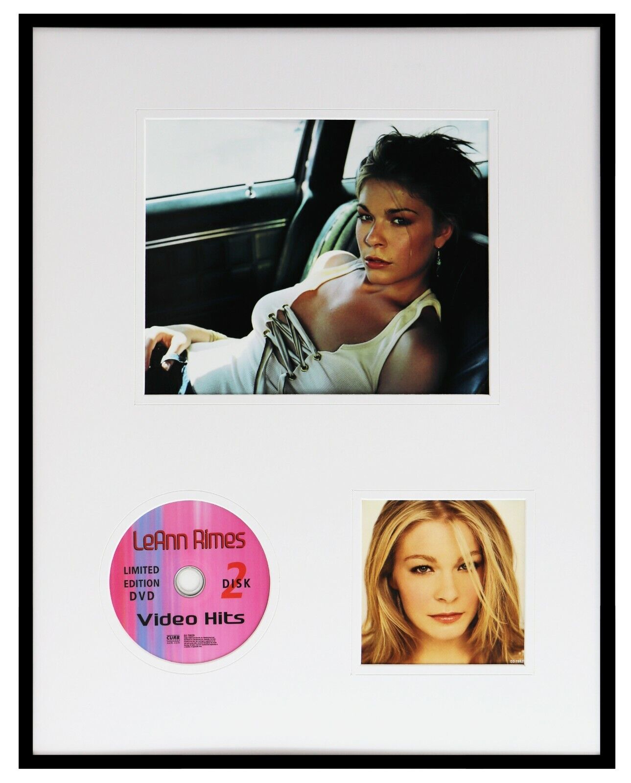 LeAnn Rimes Framed 16x20 Photo & CD Display