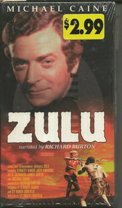 Zulu VINTAGE VHS Cassette Michael Caine