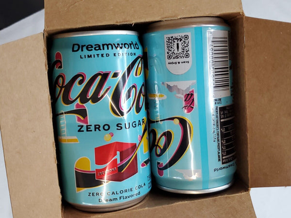 Coca Cola Dreamworld Case of Empty Cans