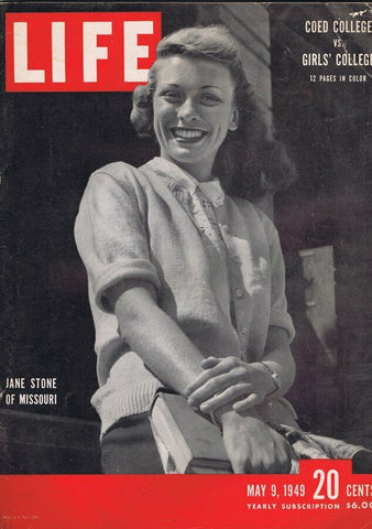 ORIGINAL Vintage Life Magazine May 9 1949 