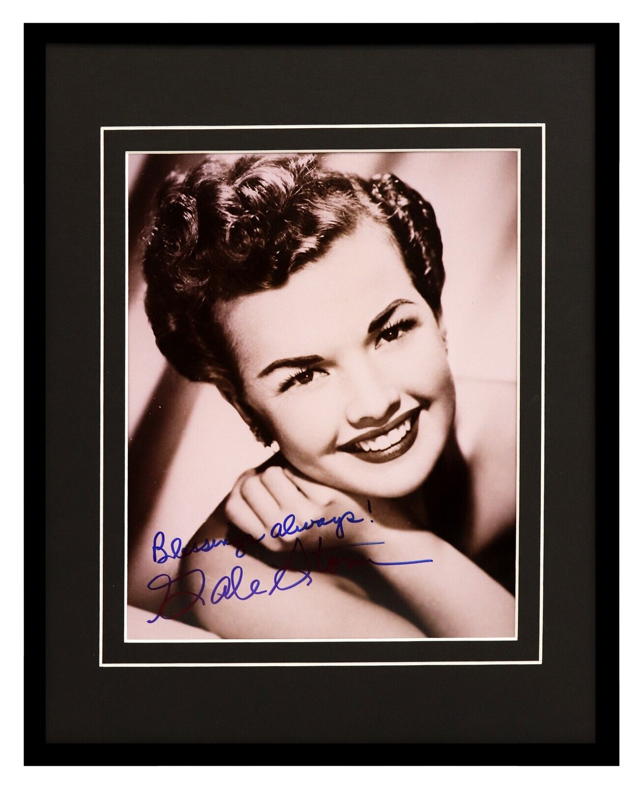 Gale Storm Signed Framed 11x14 Photo Display 