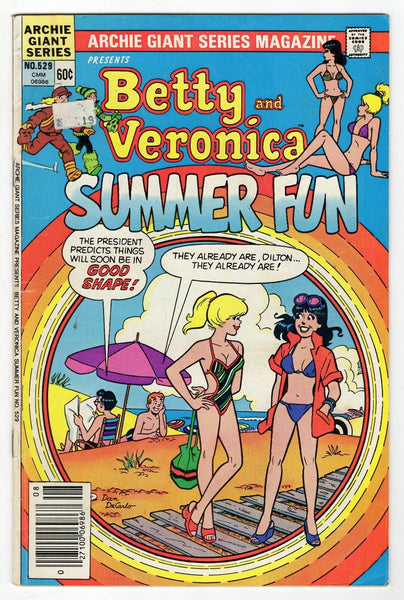 Archie Giant Series #529 VINTAGE 1983 Archie Comics GGA Betty Veronica Summer