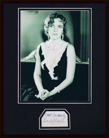 Lois Wilson Signed Framed 11x14 Photo Display  