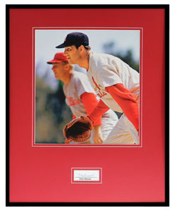 Stan Musial Signed Framed 16x20 Photo Display PSA/DNA St Louis Cardinals