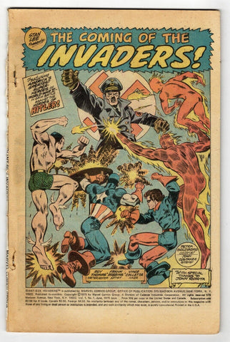 Giant Size Invaders #1 VINTAGE 1975 Marvel Comics