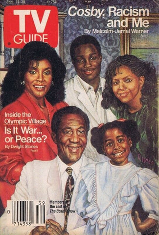 ORIGINAL Vintage Sep 24 1988 TV Guide No Label Bill Cosby Show Cast