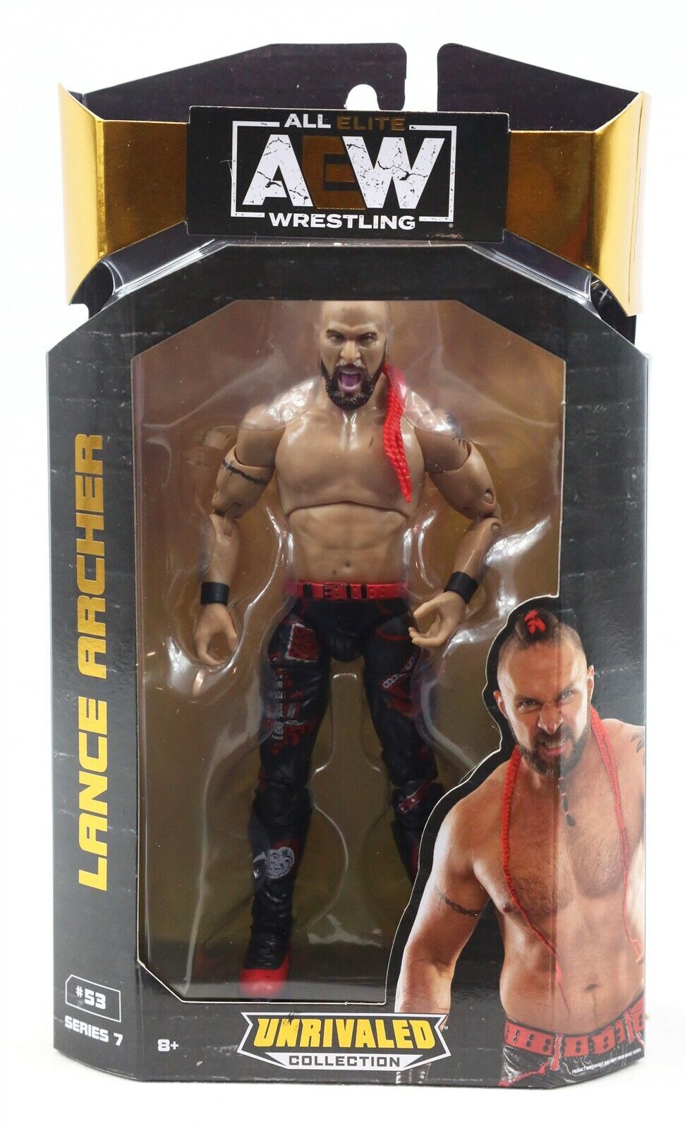 NEW SEALED 2022 AEW Unrivaled Lance Archer Action Figure