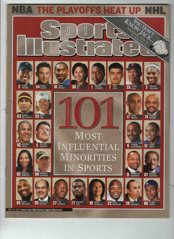 May 5 2003 Sports Illustrated Magazine Tiger Woods Kobe Bryant