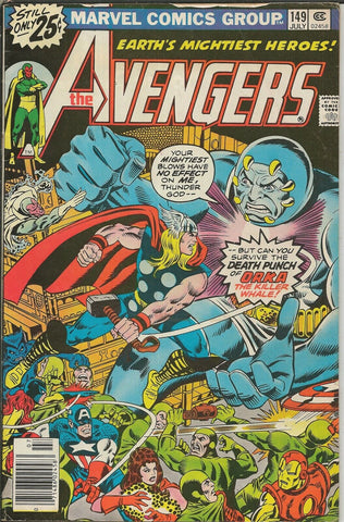 Avengers #149 ORIGINAL Vintage 1976 Marvel Comics 