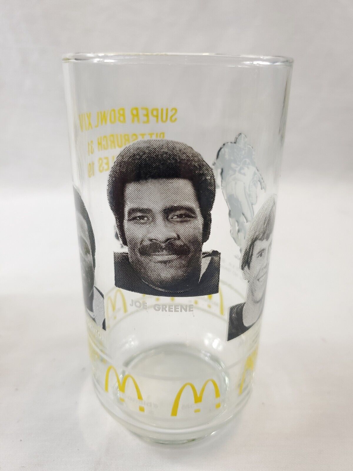 VINTAGE McDonald's Steelers Super Bowl XIV Joe Greene Rocky Bleier